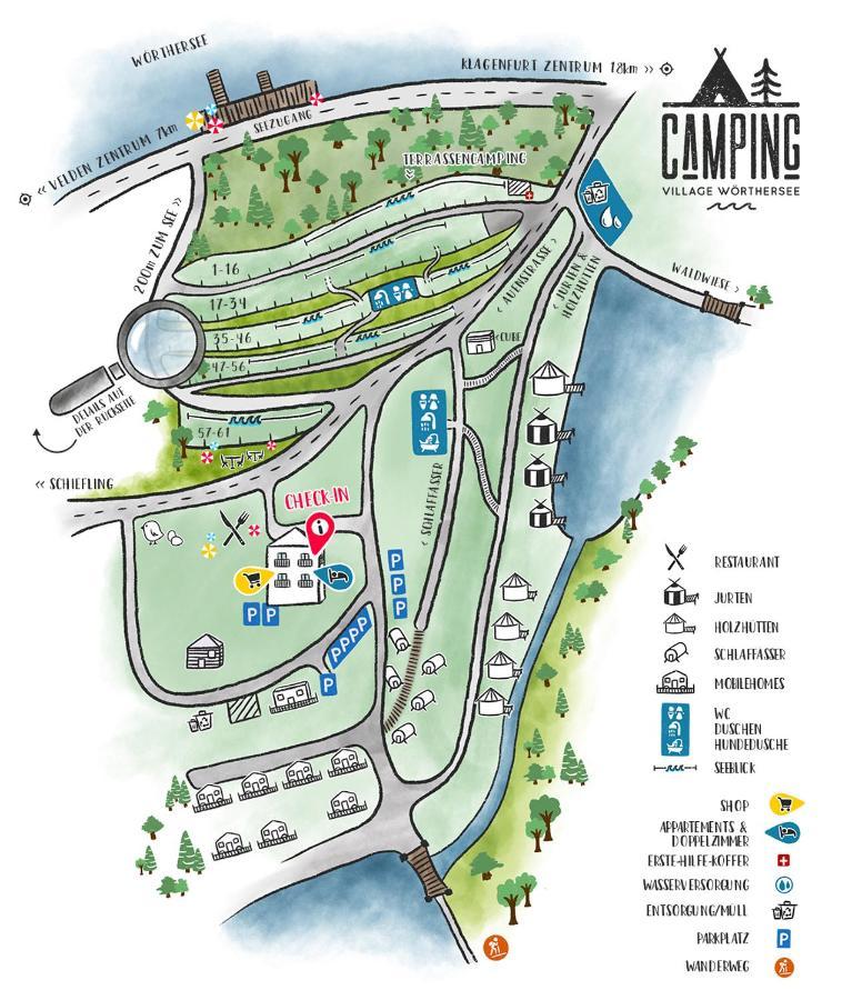 Europarcs Woerthersee Schiefling am See Eksteriør bilde